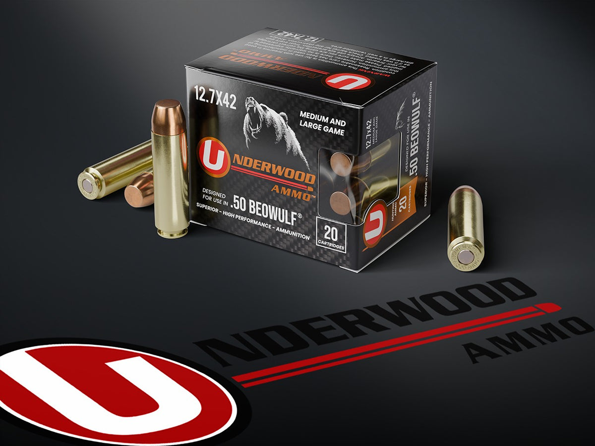UNDERWOOD 50 BEOWULF 350GR FMJ 20RD