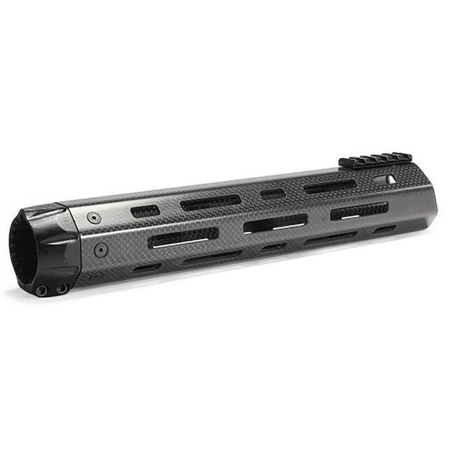 TACSTAR CARBON FIBER HANDGUARD AR-15 12&quot; M-LOK W/ SIGHT RAIL