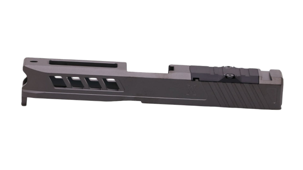 TRUE PRECISION GLOCK 19 AXIOM SLIDE RMS BLK DLC