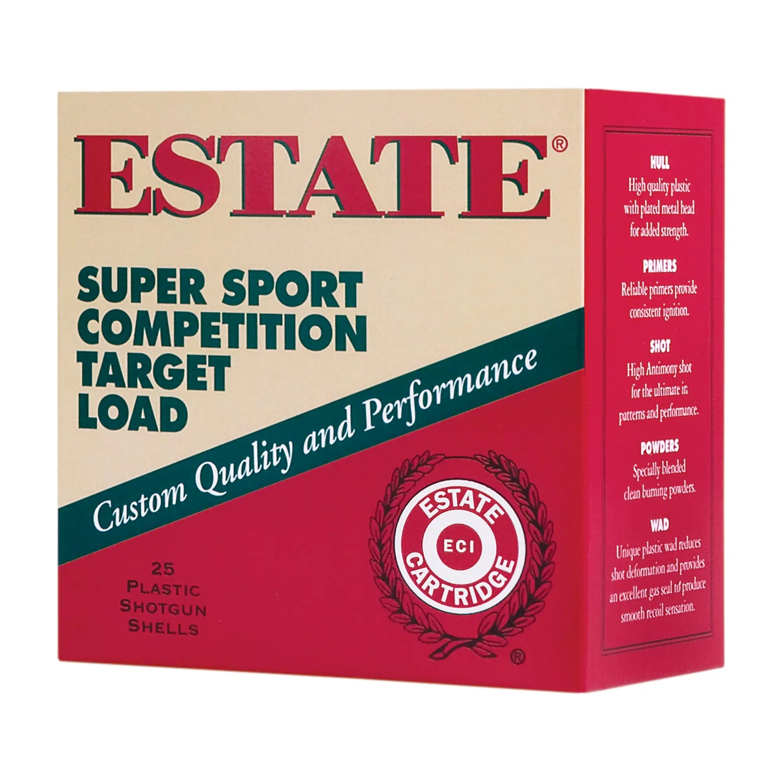 FED ESTATE SS 12GA 2.75" #7.5 25/250 - American Ordnance