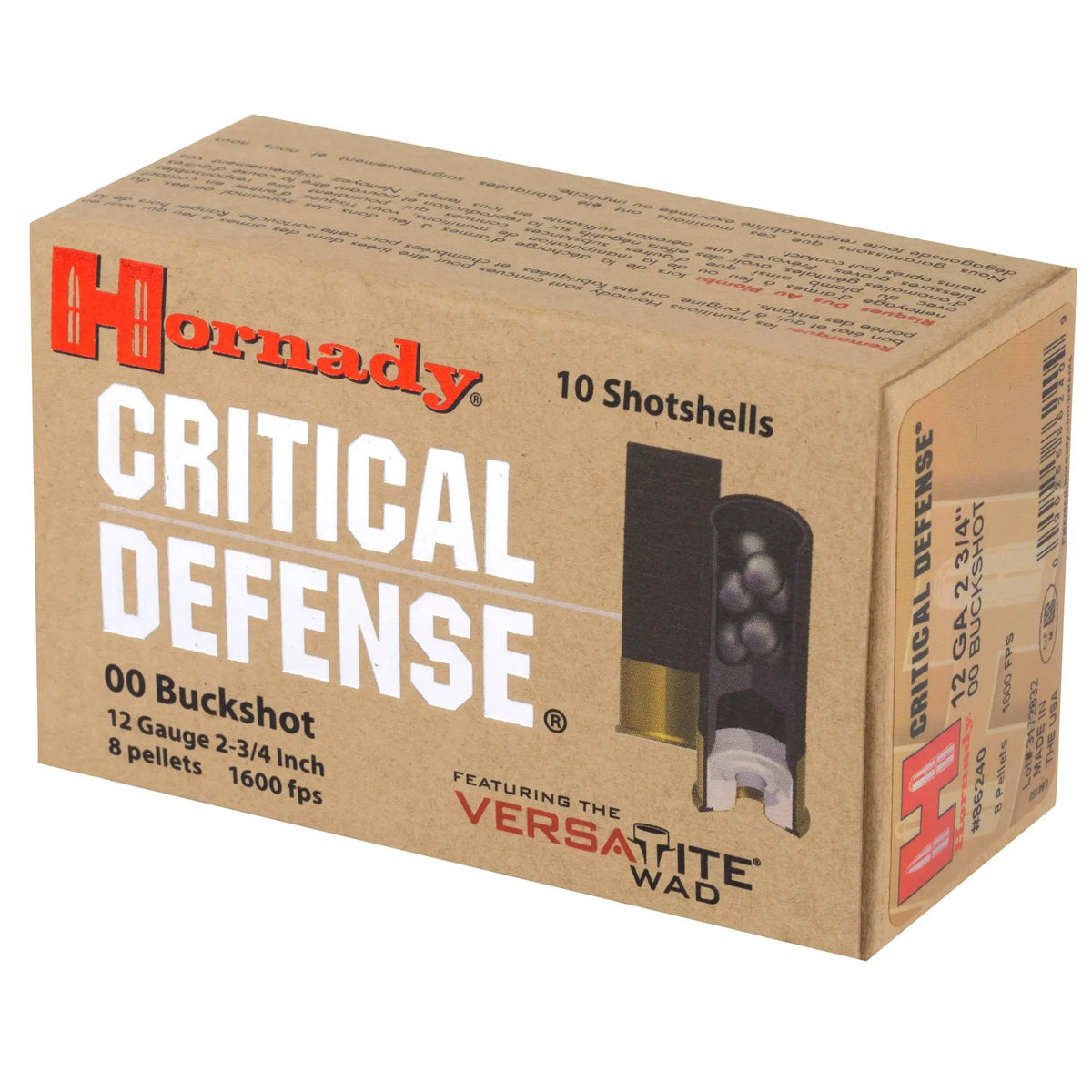 HRNDY CD 12GA 00 BUCK 10/100 - American Ordnance
