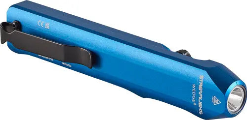 WHITE EDC BLUE W/POCKET CLIPSTREAMLIGHT WEDGE CARRY LIGHT - American Ordnance