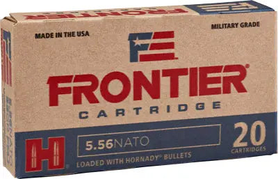 20RD 25BX/CSFRONTIER 5.56x45 55GR FMJ - American Ordnance
