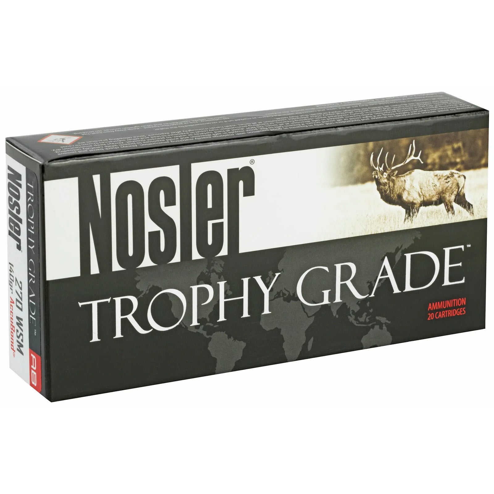 NOSLER 270WSM 140GR AB 20/200 - American Ordnance