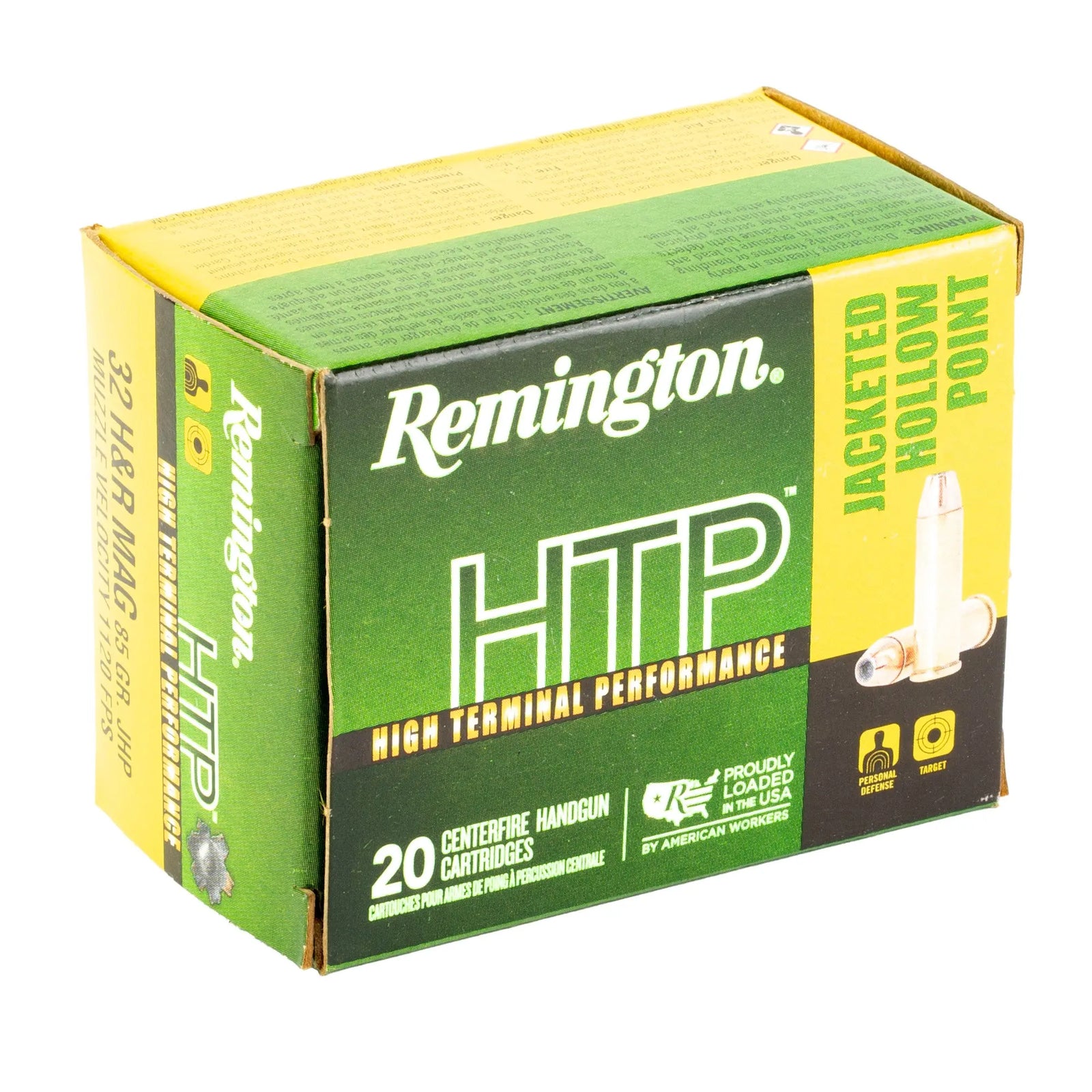 REM HTP 32 H&R MAG 85GR JHP 20/500 - American Ordnance