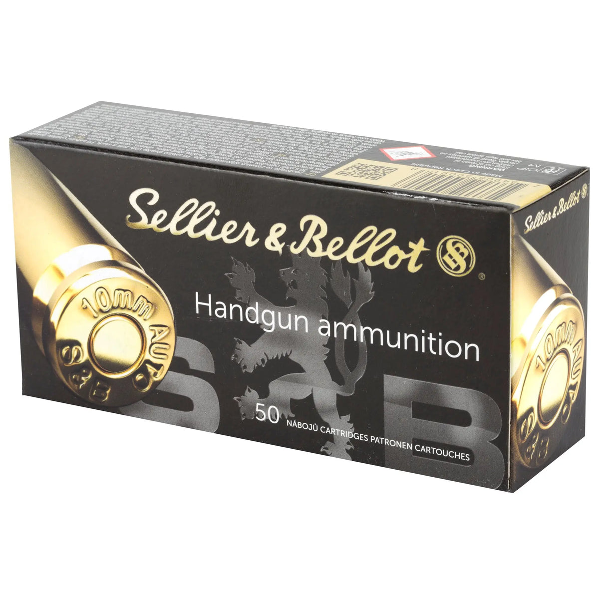 S&amp;B 10MM 180GR FMJ 50/1000 - American Ordnance