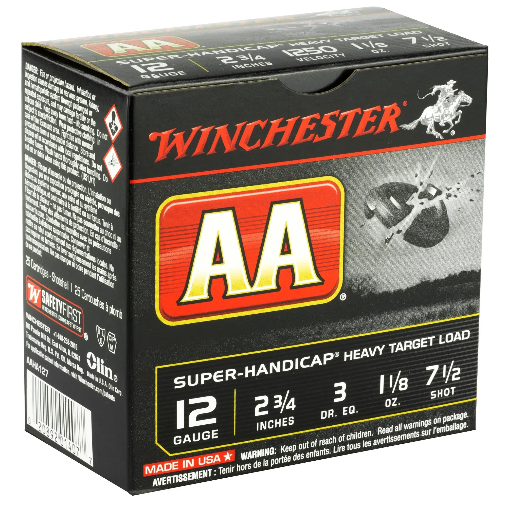 WIN AA SUPER HC 12GA 2.75" #7.5 25/ - American Ordnance