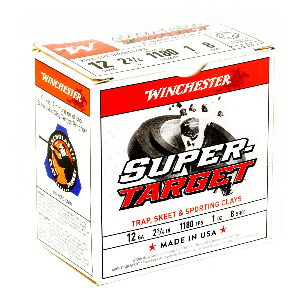 WIN SPR-TRT 12GA 2.75&quot; #8 25/250 - American Ordnance