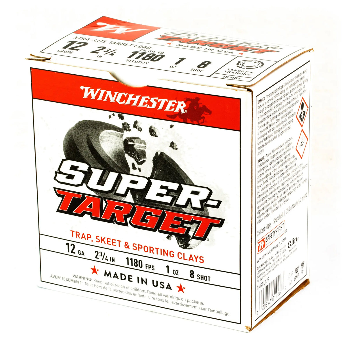 WIN SPR-TRT 12GA 2.75&quot; #8 25/250 - American Ordnance