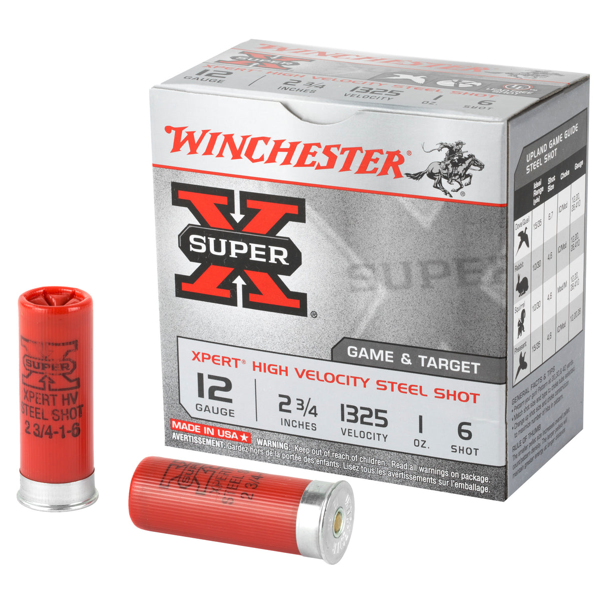 WINCHESTER XPERT TRGT 12GA 2.75&quot; #6 25RD