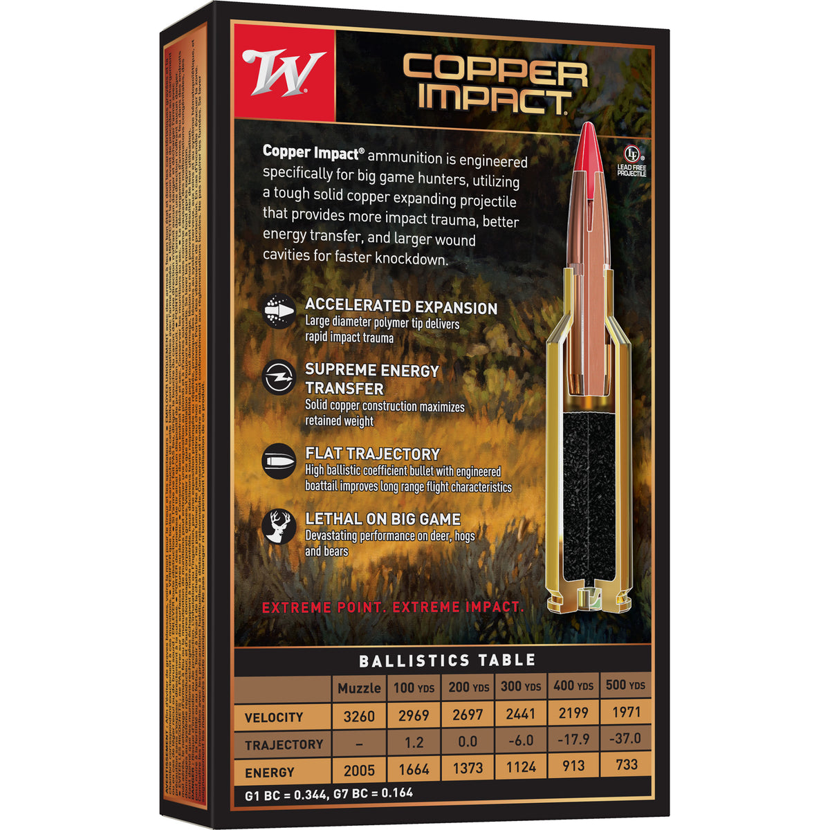 WINCHESTER DEER SEASON LF 243WIN 85GR 20RD