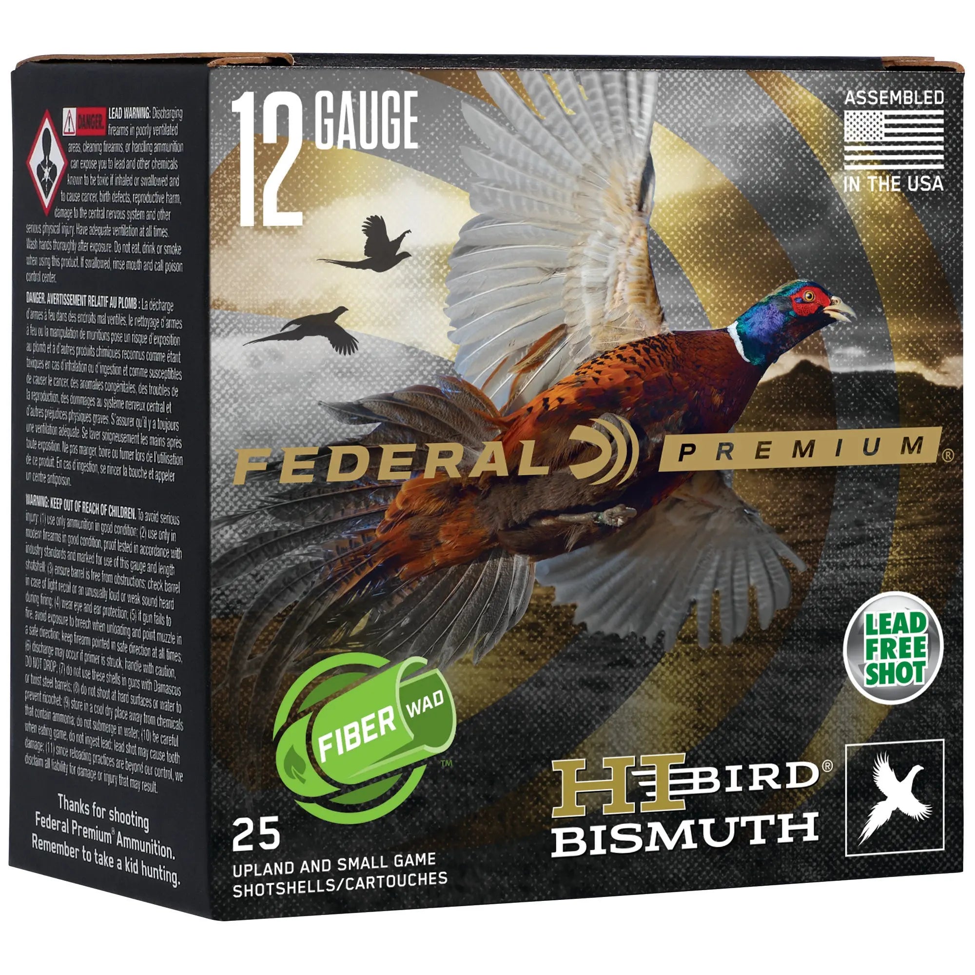 FED HI-BIRD 12GA 2.75" #5 25/250 - American Ordnance