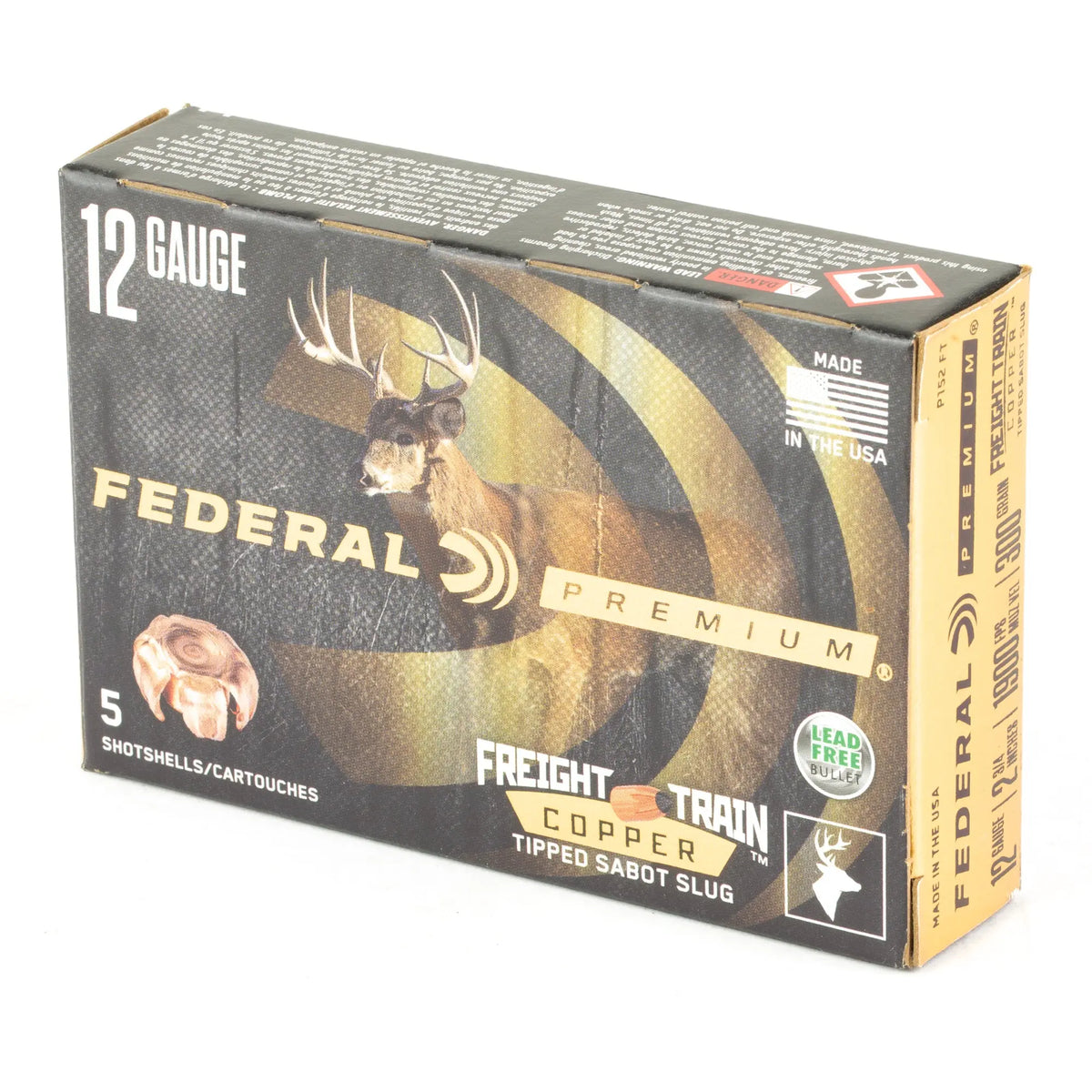 FED FRT TRN 12GA 2.75&quot; SLUG 5/50 - American Ordnance