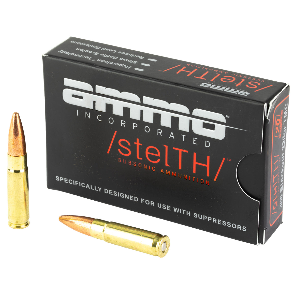 AMMO INC STEALTH 300BLK 220GR 20RD