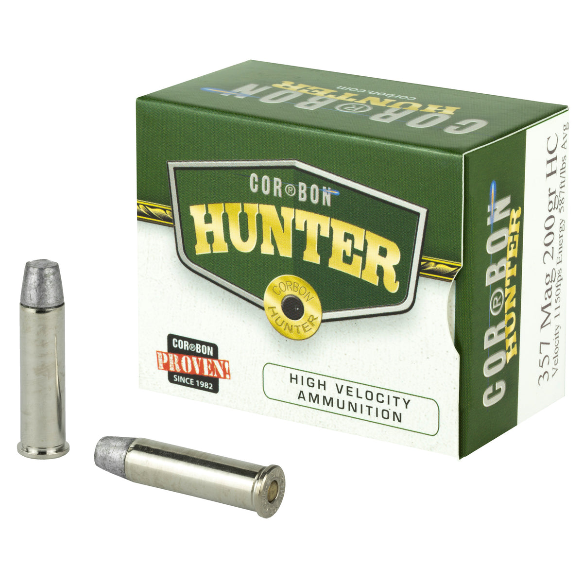 CORBON 357MAG 200GR HC HUNT 20RD