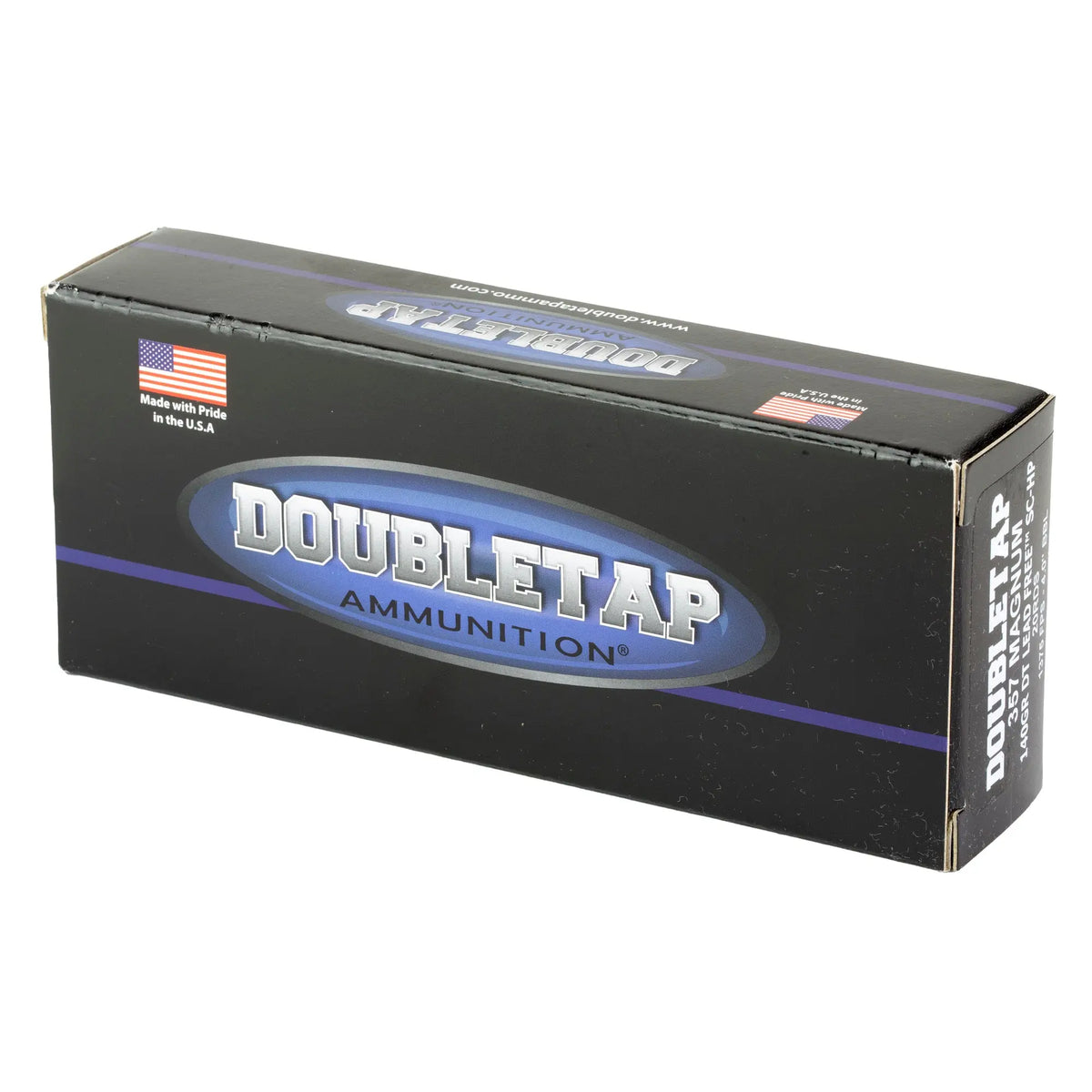 DBLTAP 357 MAG 140GR LF HP 20/1000 - American Ordnance
