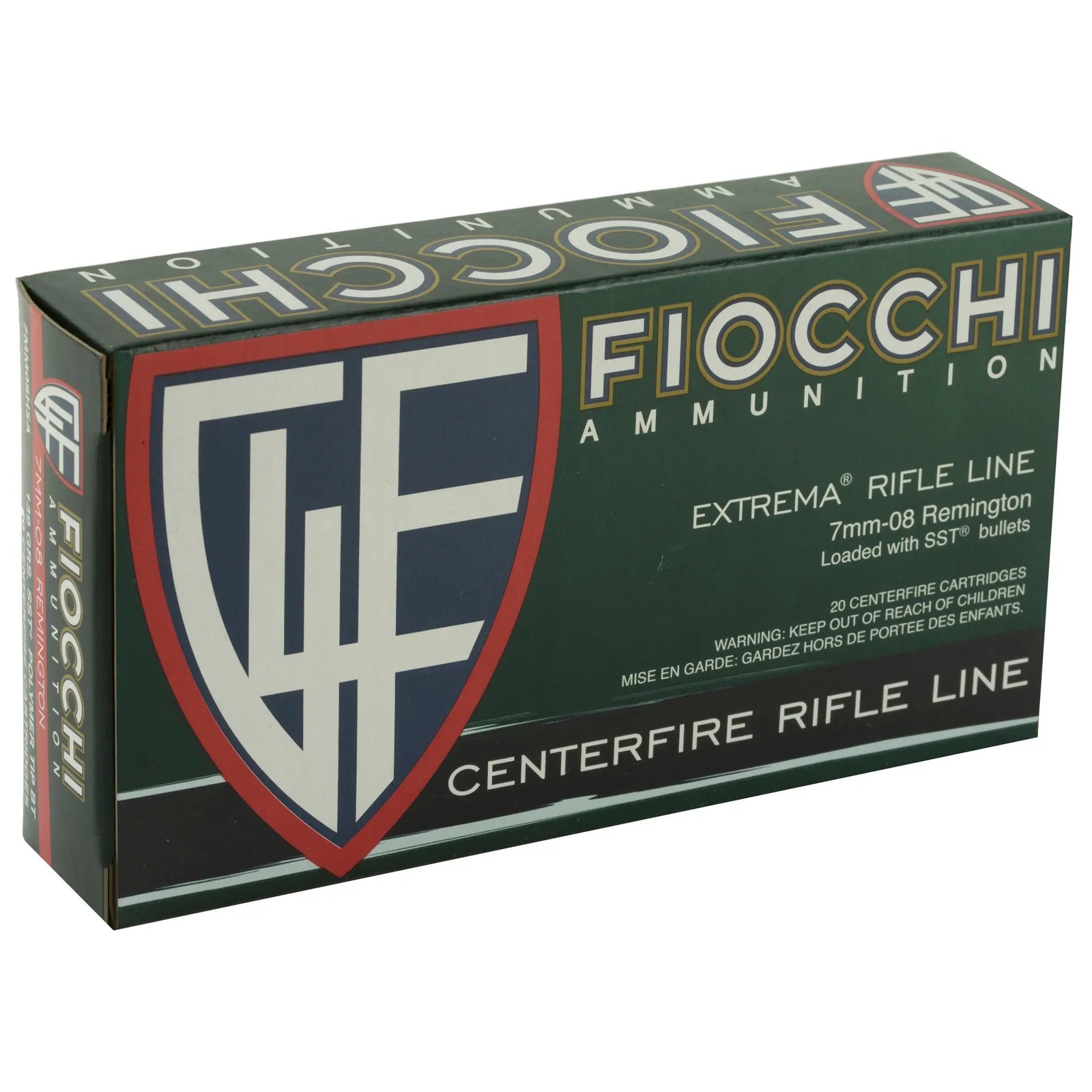 FIOCCHI 7MM-08REM 139GR SST 20/200 - American Ordnance