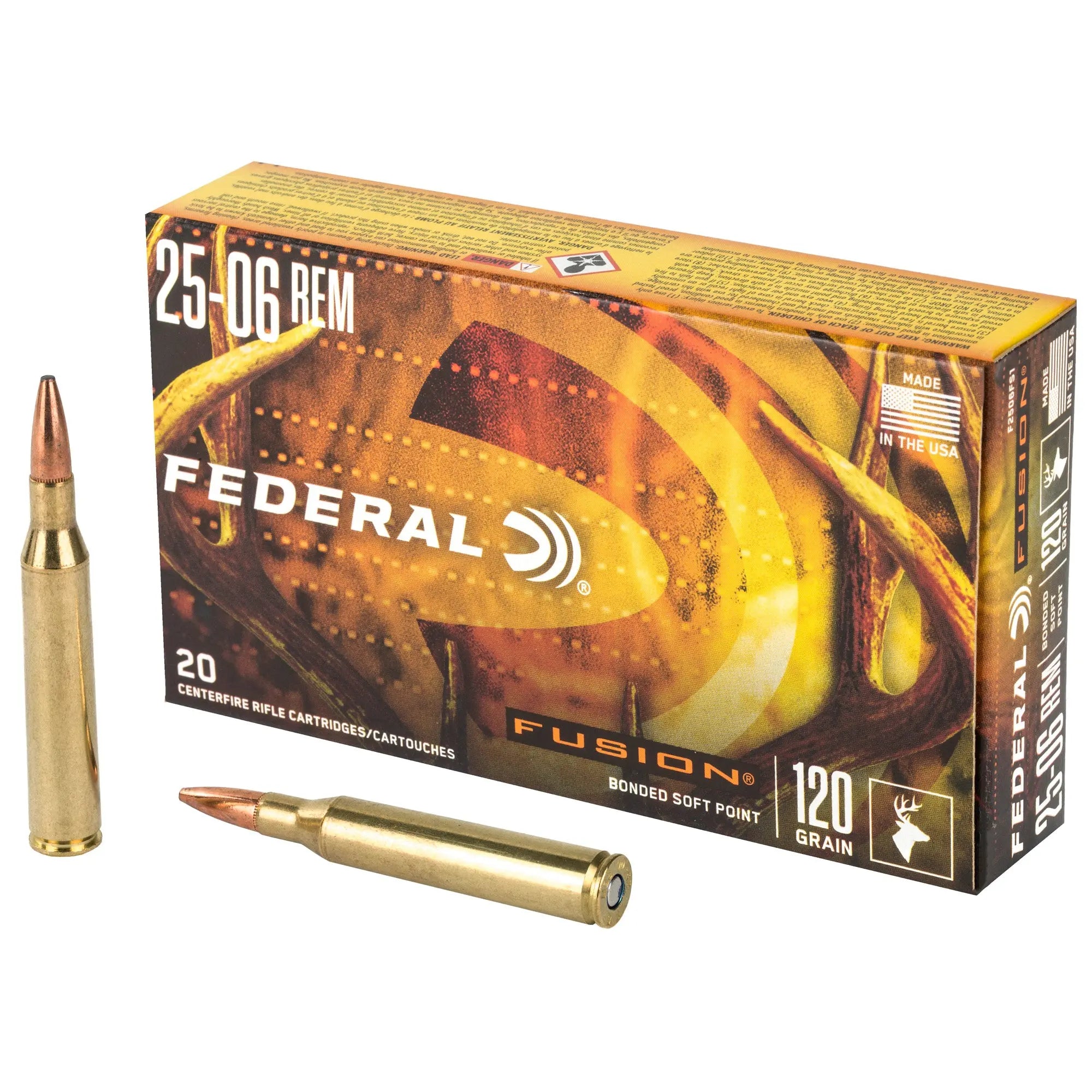FUSION 25-06 120GR 20/200 - American Ordnance
