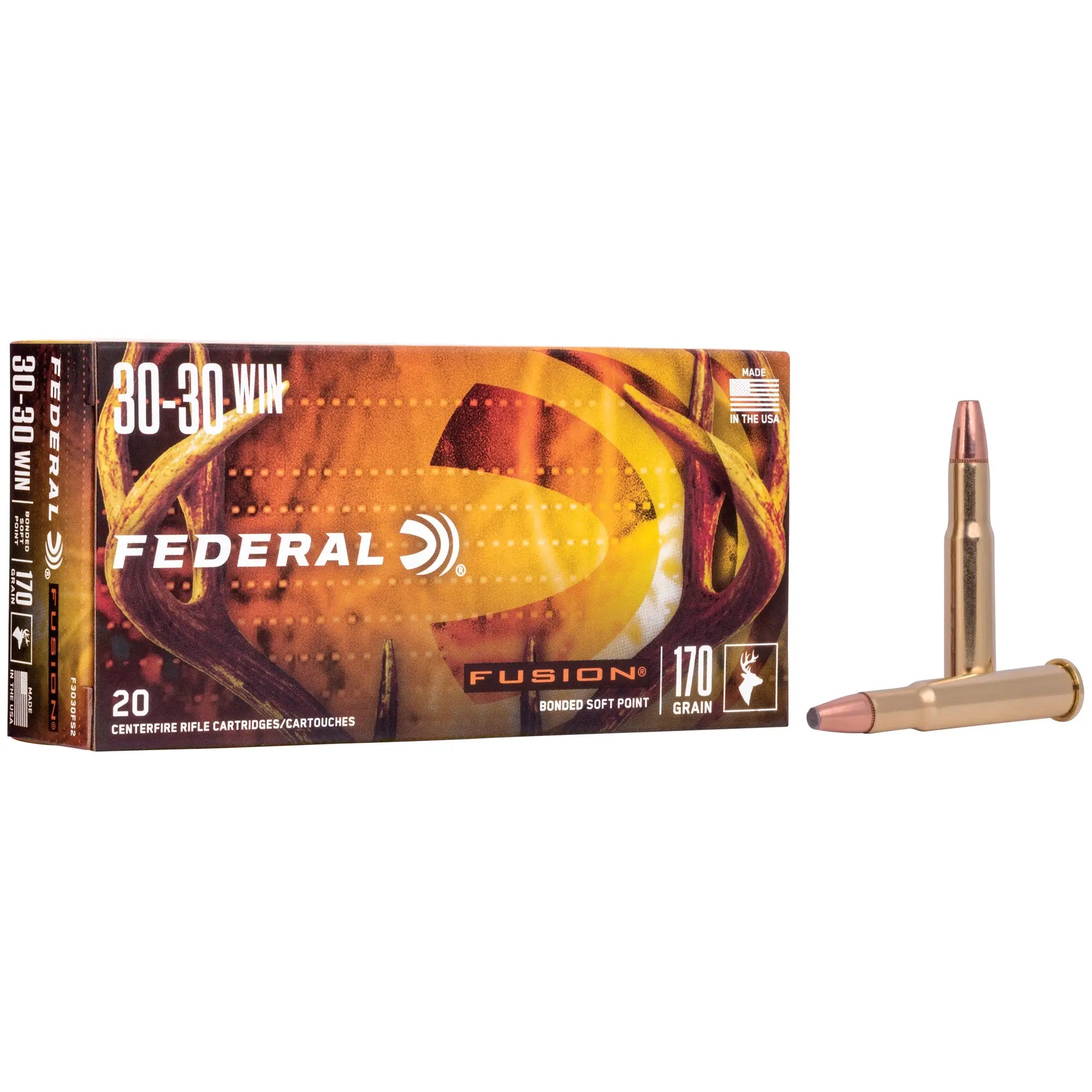 FUSION 3030WIN 170GR FN 20/200 - American Ordnance