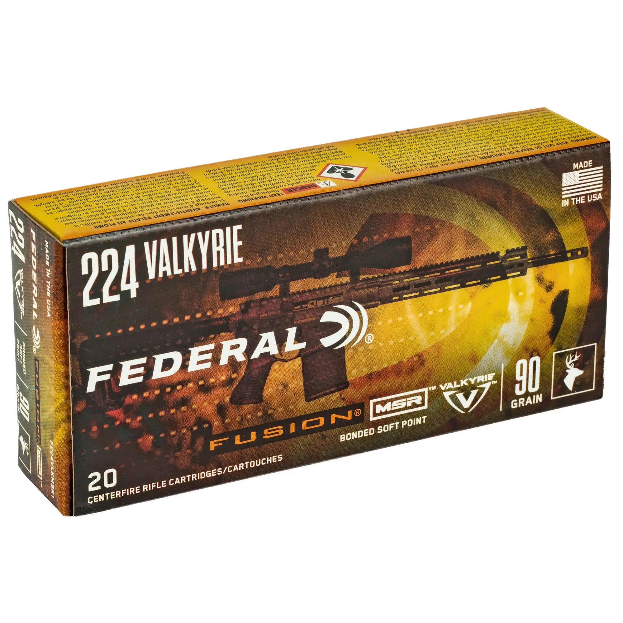 FUSION 224VLK 90GR 20/200 - American Ordnance