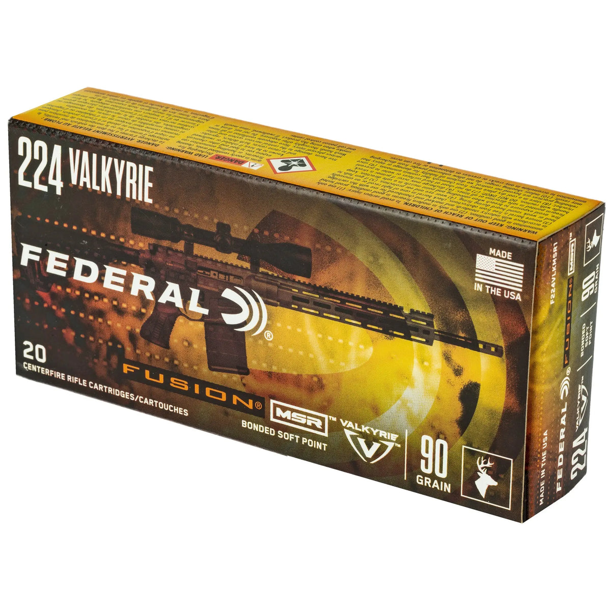 FUSION 224VLK 90GR 20/200 - American Ordnance
