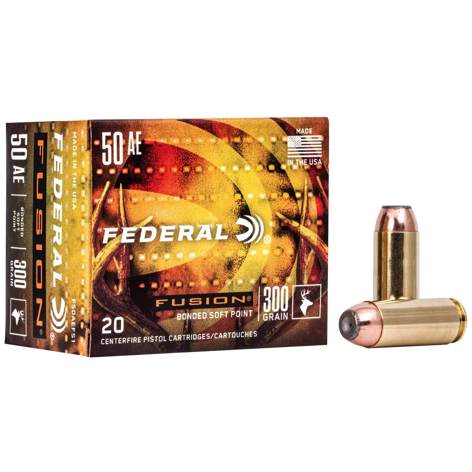 FUSION 50AE 300GR SP 20/200 - American Ordnance