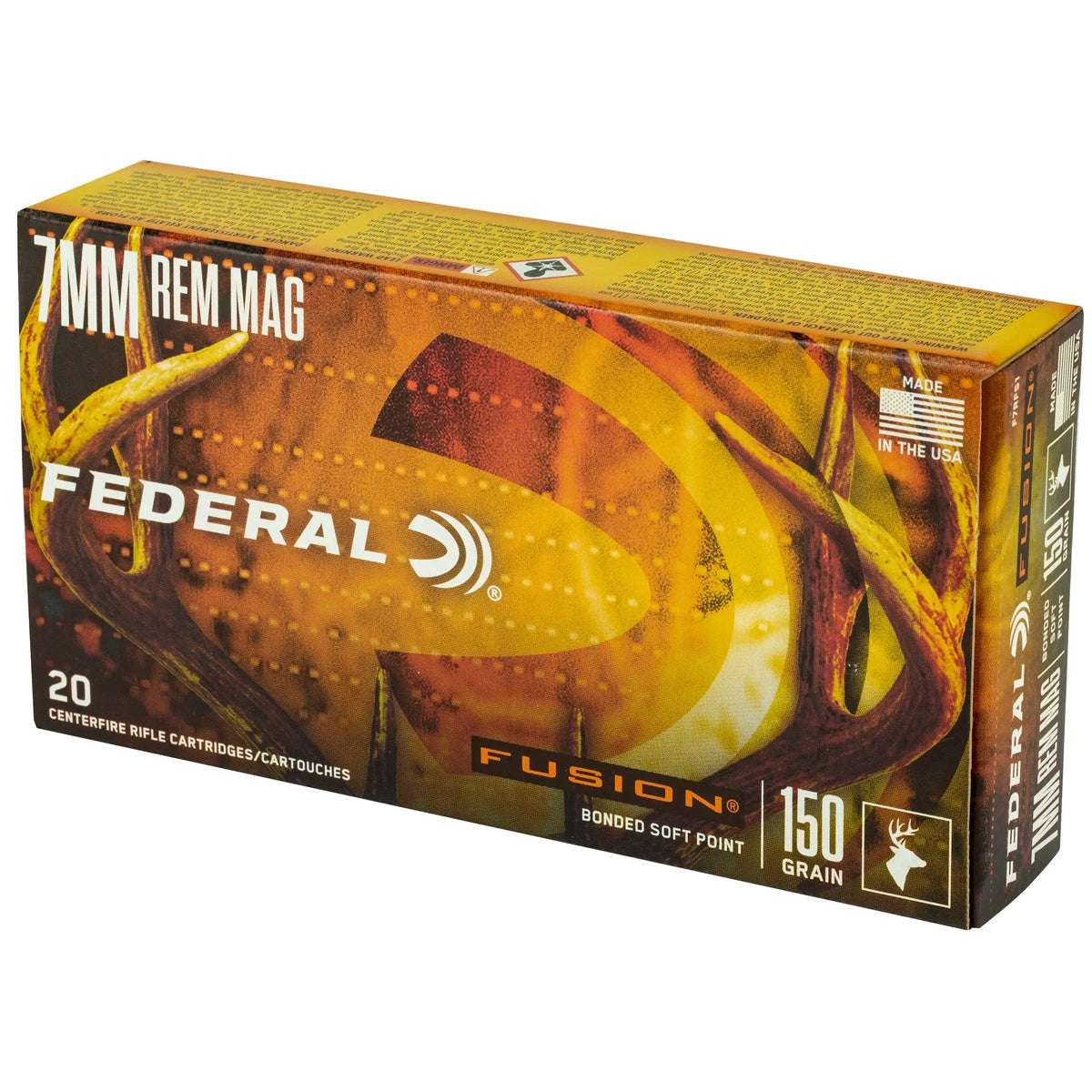 FUSION 7MM REM 150GR 20/200 - American Ordnance