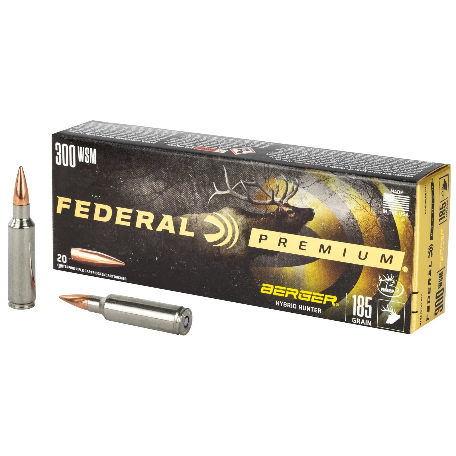 FED PRM 300WSM 185GR HYB HR 20/200 - American Ordnance