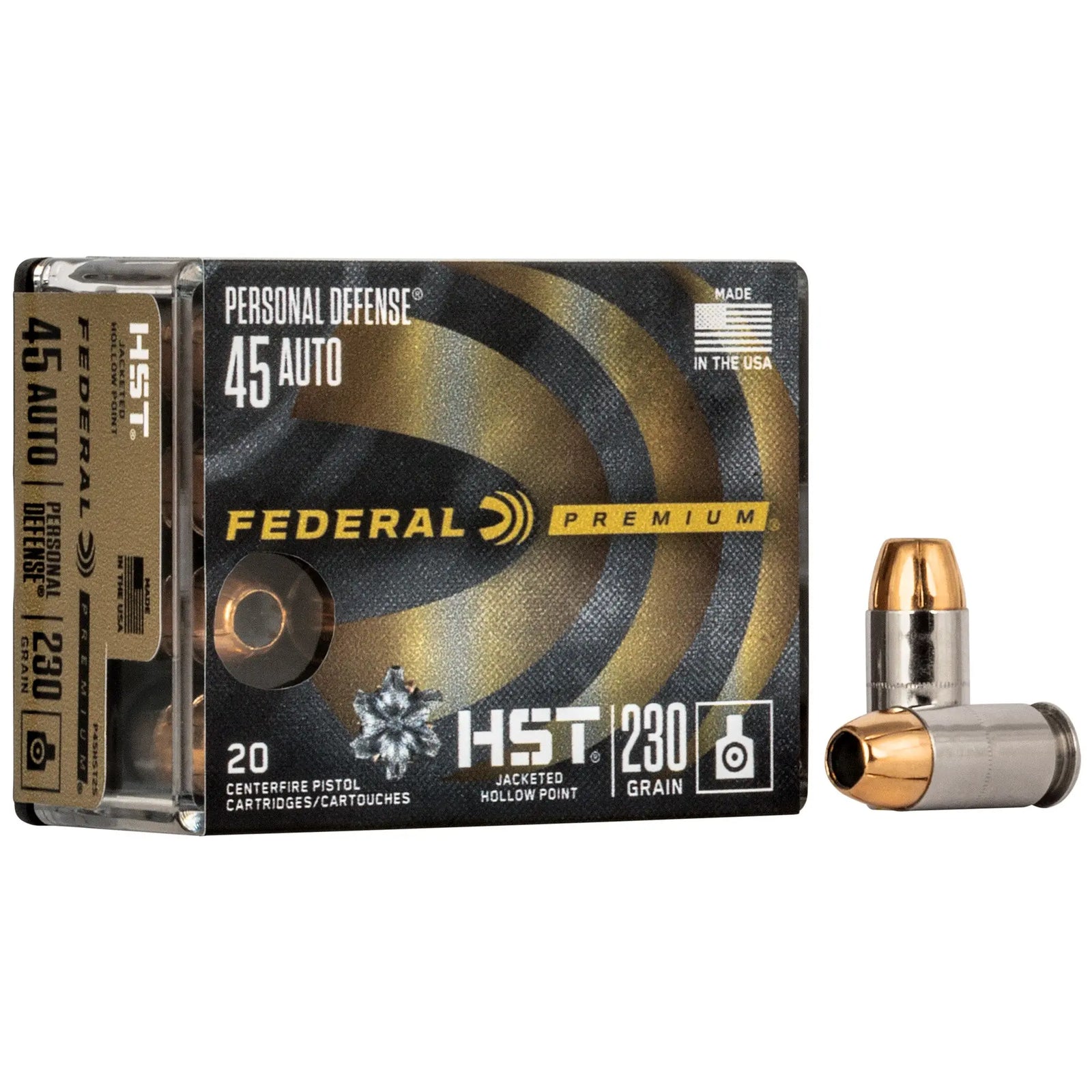 FED PRM HST 45ACP 230GR JHP 20/200 - American Ordnance