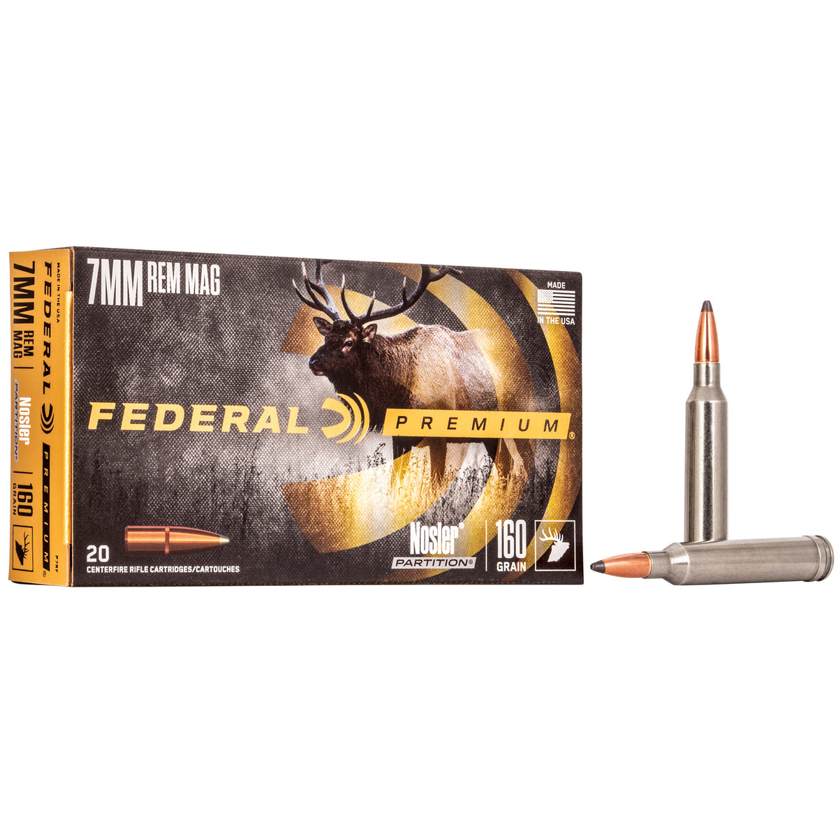 FEDERAL PREMIUM 7MMREM 160GR NP 20RD