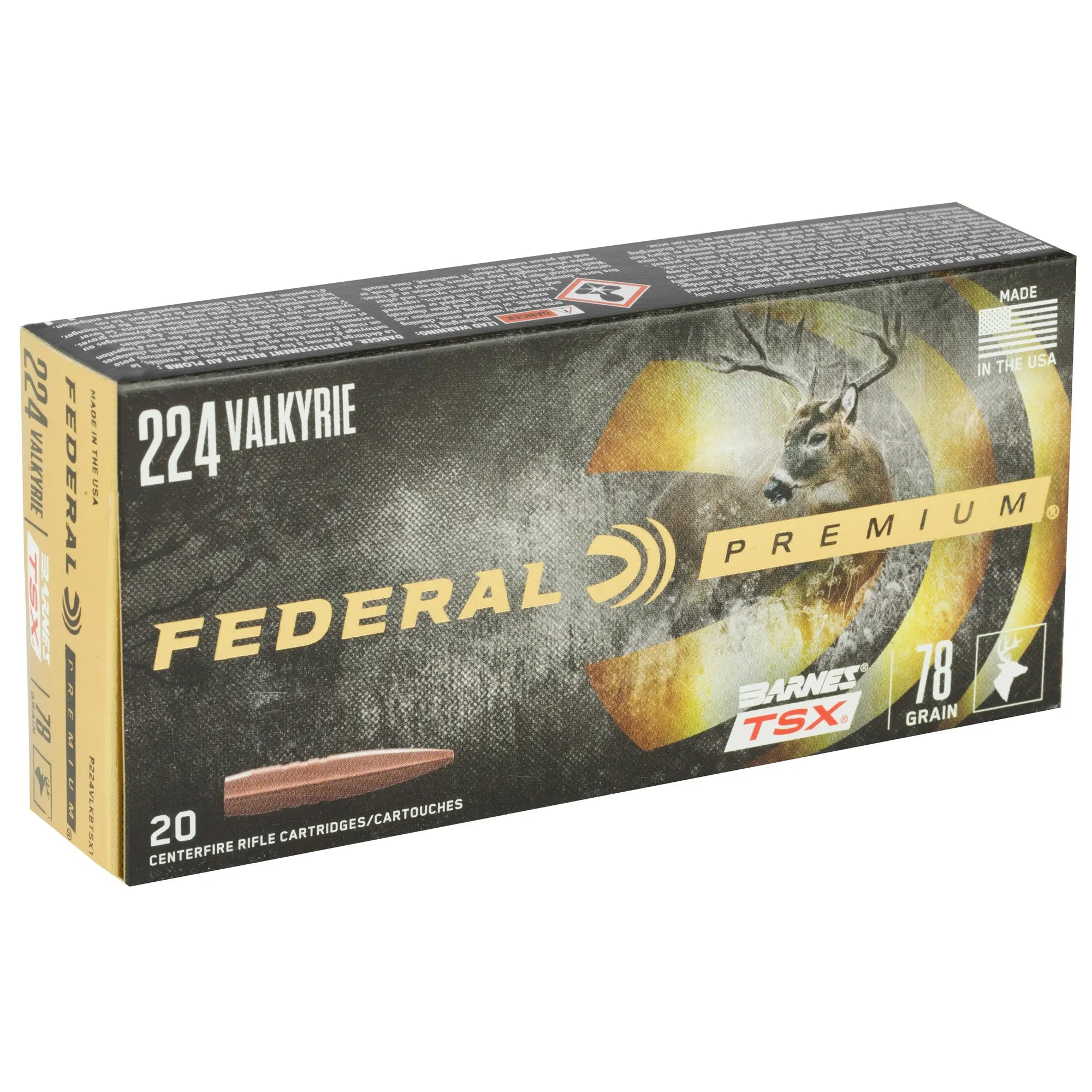 FED PRM 224VLK 78GR BRNS TSX 20/200 - American Ordnance