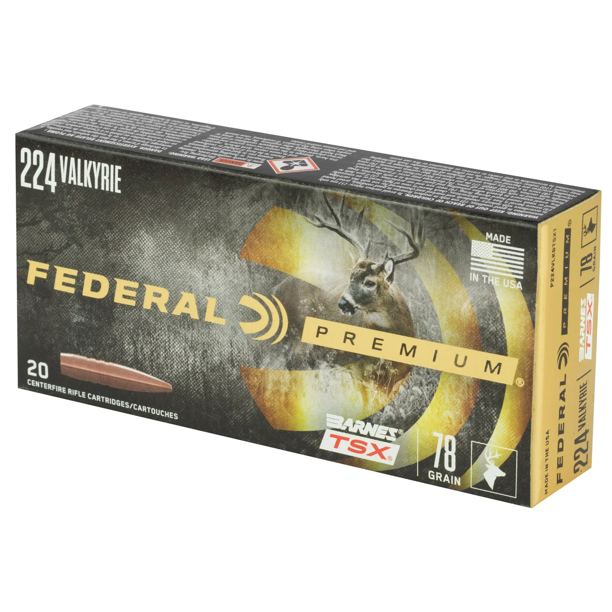 FED PRM 224VLK 78GR BRNS TSX 20/200 - American Ordnance