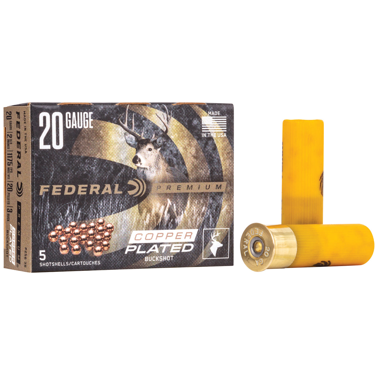 FEDERAL PREMIUM VSHOK 20GA 2.75 #3 BCK 5RD