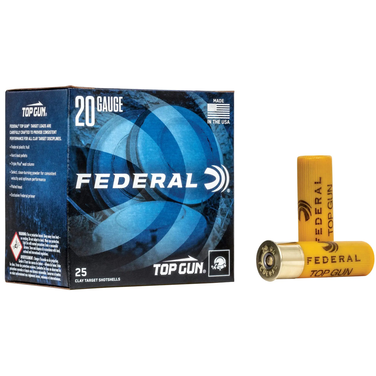 FED TOP GUN 20GA 2.75&quot; #9 25/250 - American Ordnance