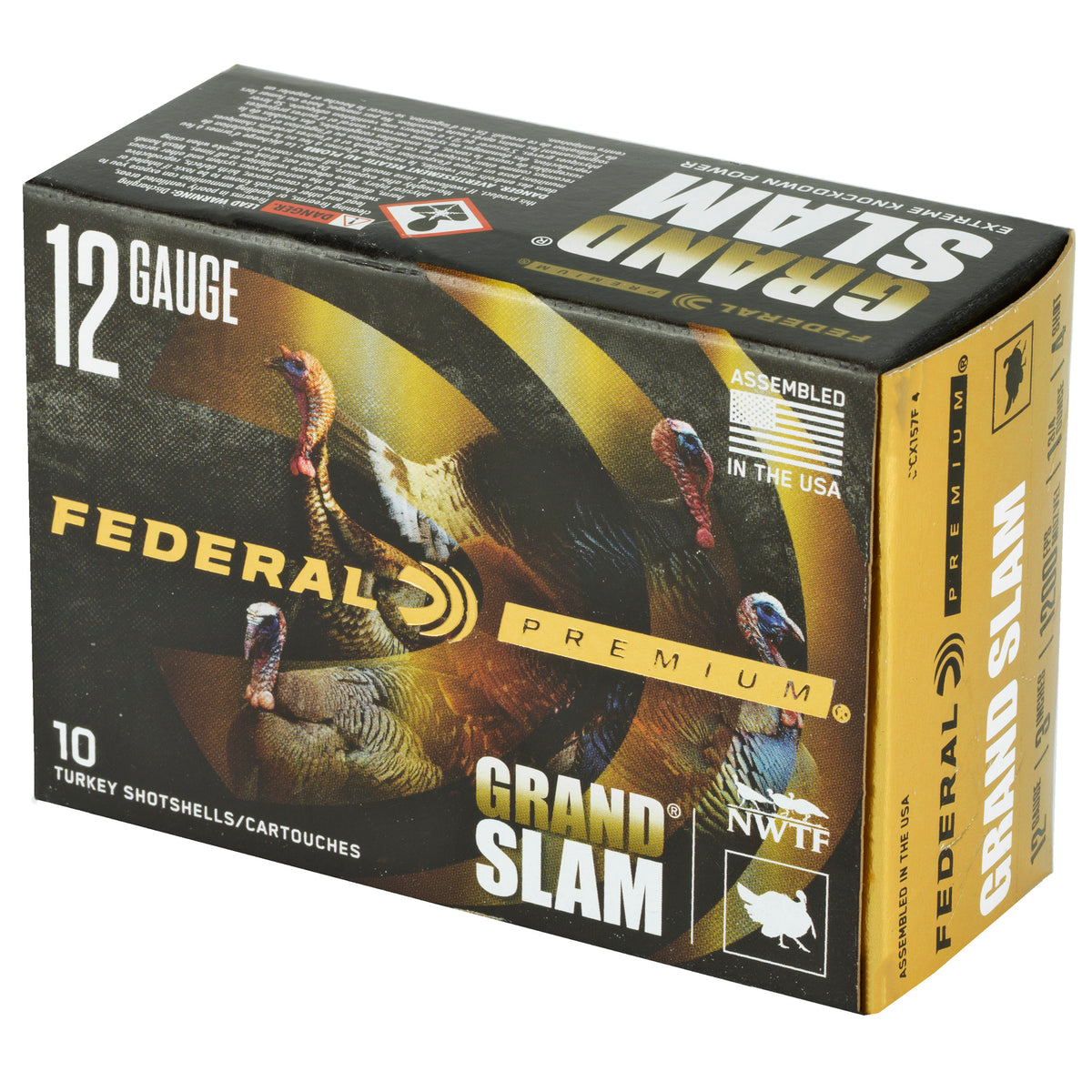 FEDERAL GRAND SLAM 12GA 3&quot; #4 1.75OZ 10RD