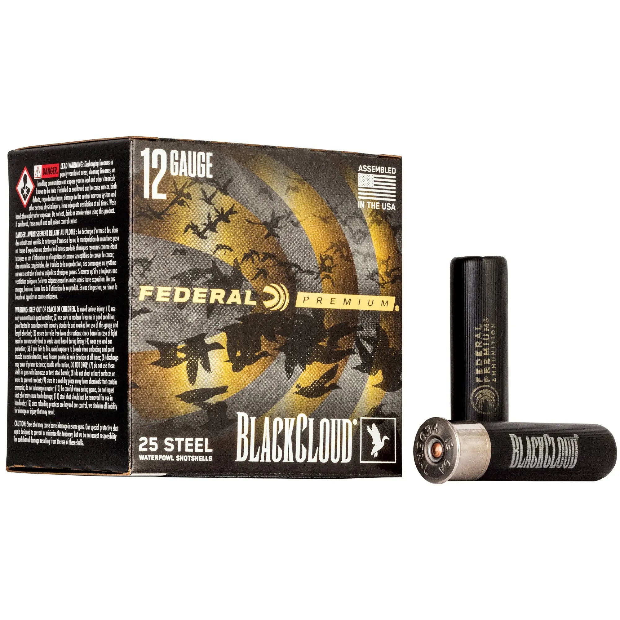 FED BLK CLOUD 12GA 3.5" #3 25/250 - American Ordnance