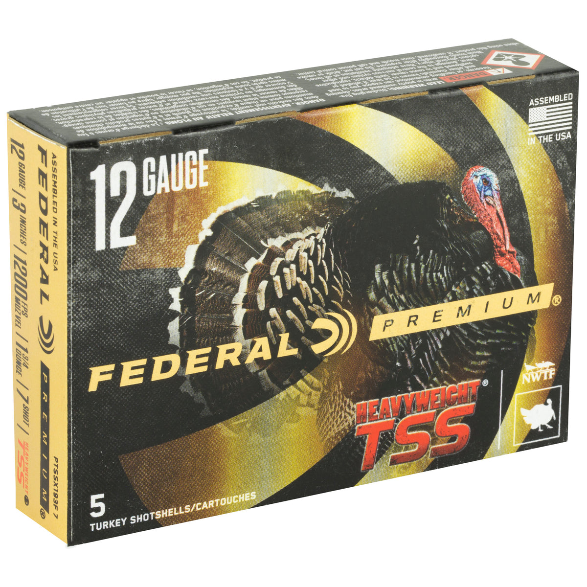 FEDERAL HEAVYWEIGHT TSS 12GA 3&quot; #7 5RD