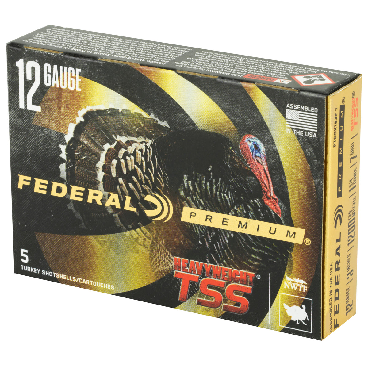 FEDERAL HEAVYWEIGHT TSS 12GA 3&quot; #7 5RD
