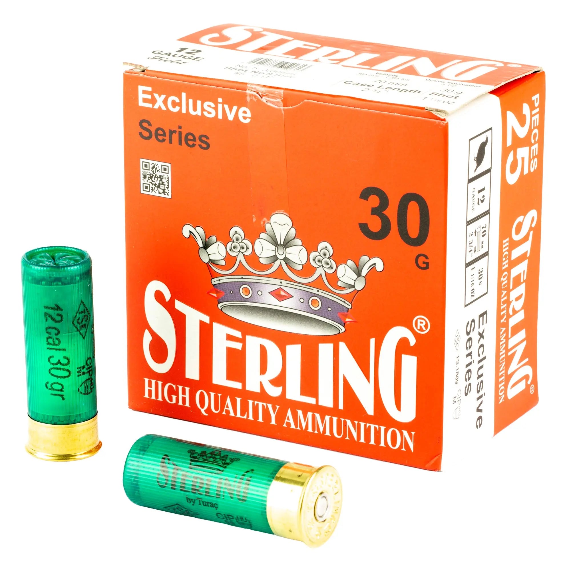 STERLING EXCLSV 12GA 2.75" #5 25/250 - American Ordnance