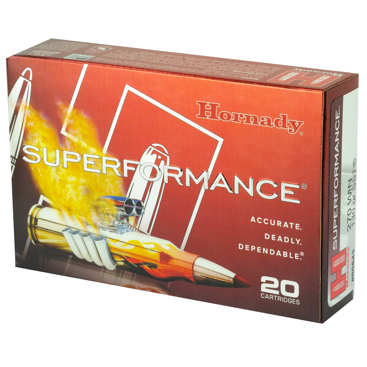 HRNDY SF 270WIN 130GR SST 20/200 - American Ordnance