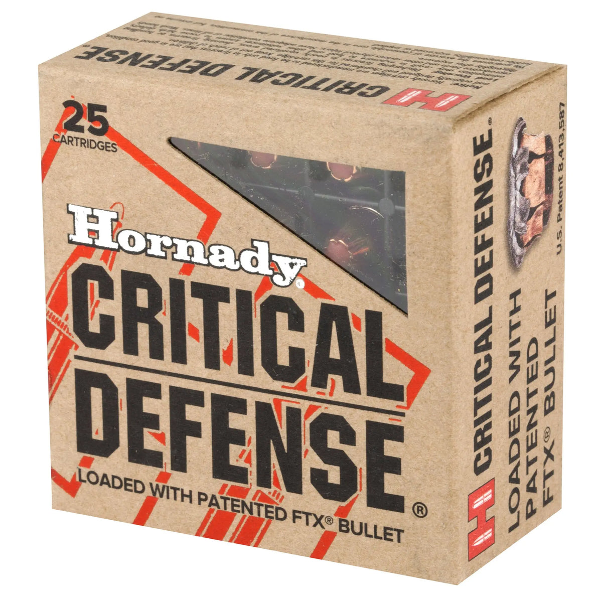 HRNDY CD 380ACP 90GR 25/250 - American Ordnance