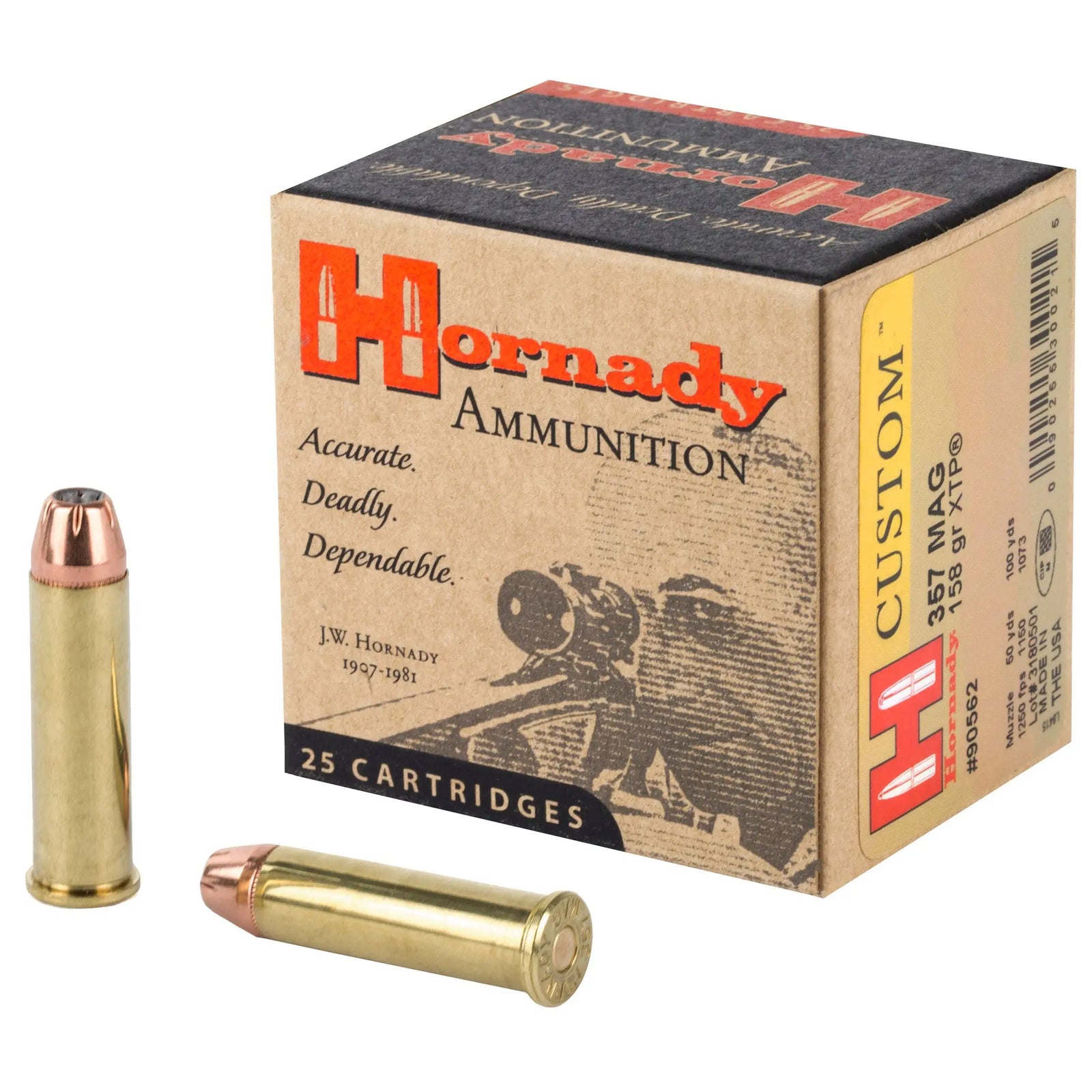 HRNDY 357MAG 158GR JHP/XTP 25/250 - American Ordnance