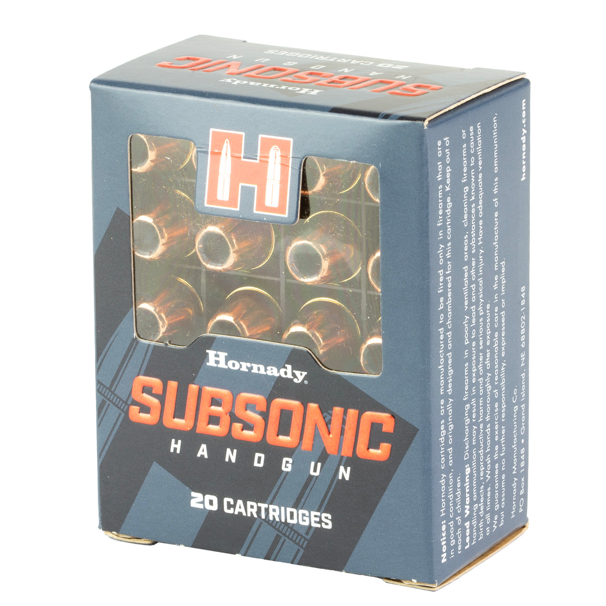 HRNDY 45ACP 230GRXTP SUBSONIC 20/200 - American Ordnance