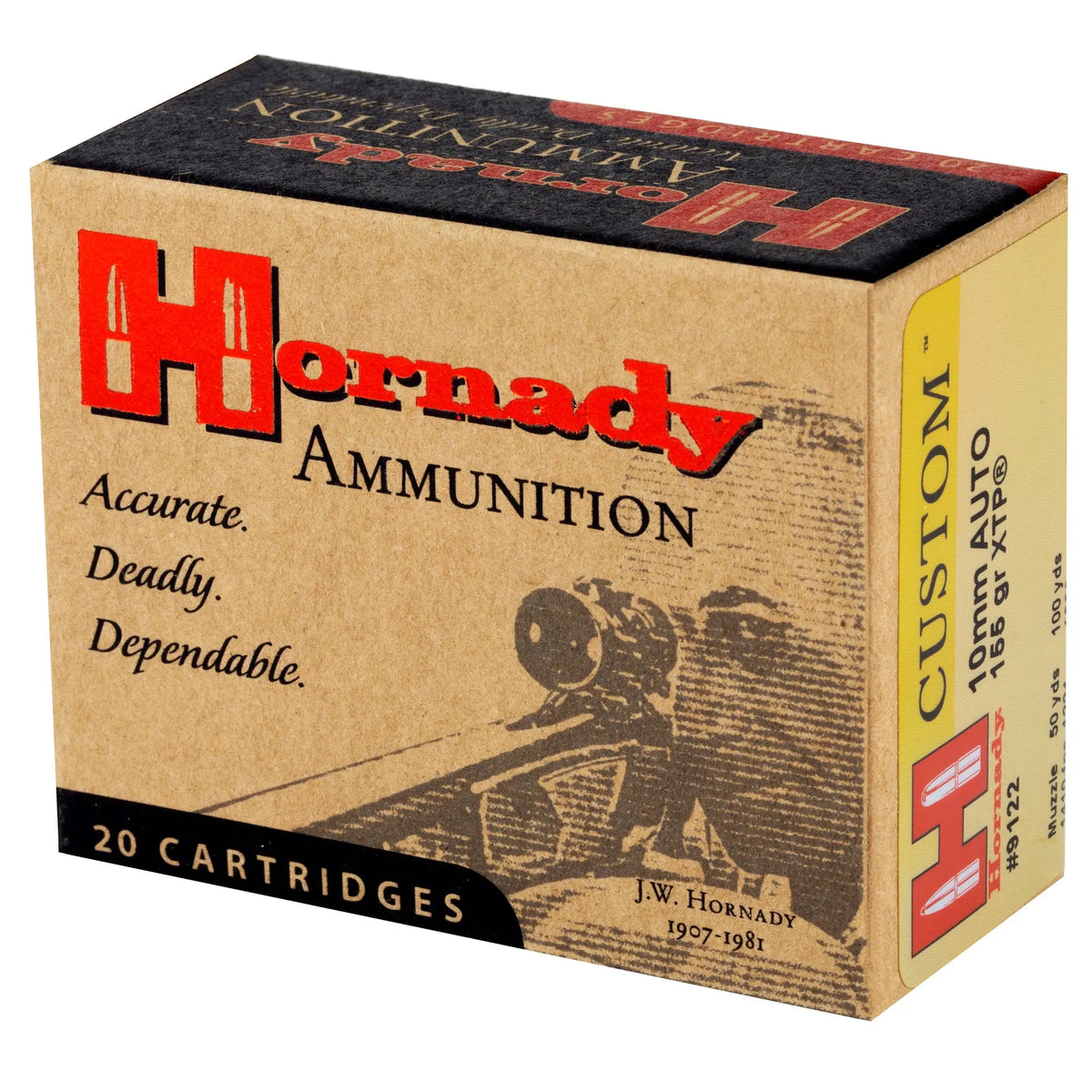 HRNDY 10MM 155GR XTP 20/200 - American Ordnance