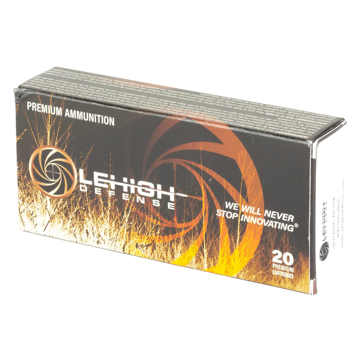 LEHIGH CTRL CHAOS 223REM 55GR 20/200 - American Ordnance
