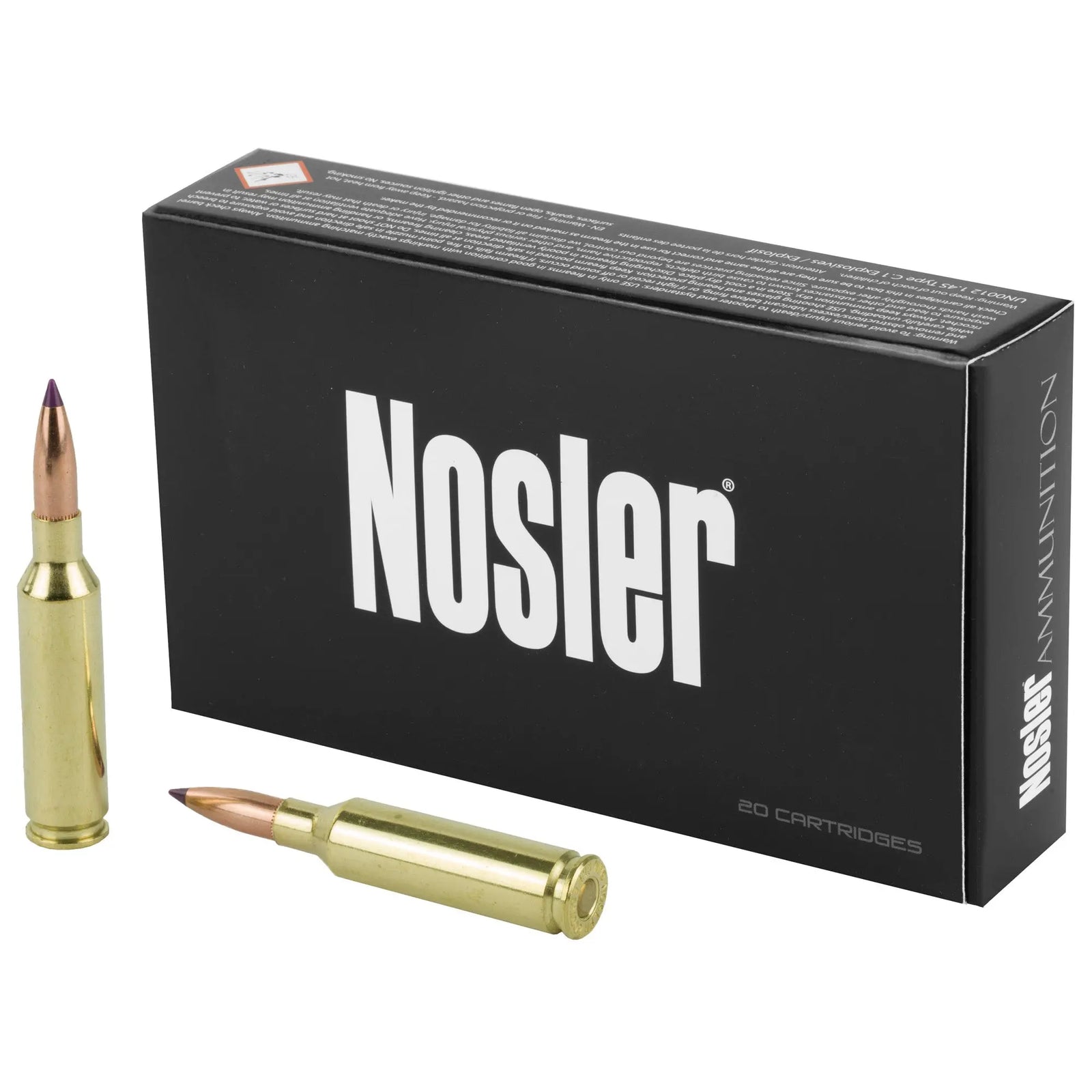 NOSLER 6MM CREED 95GR BT 20/200 - American Ordnance