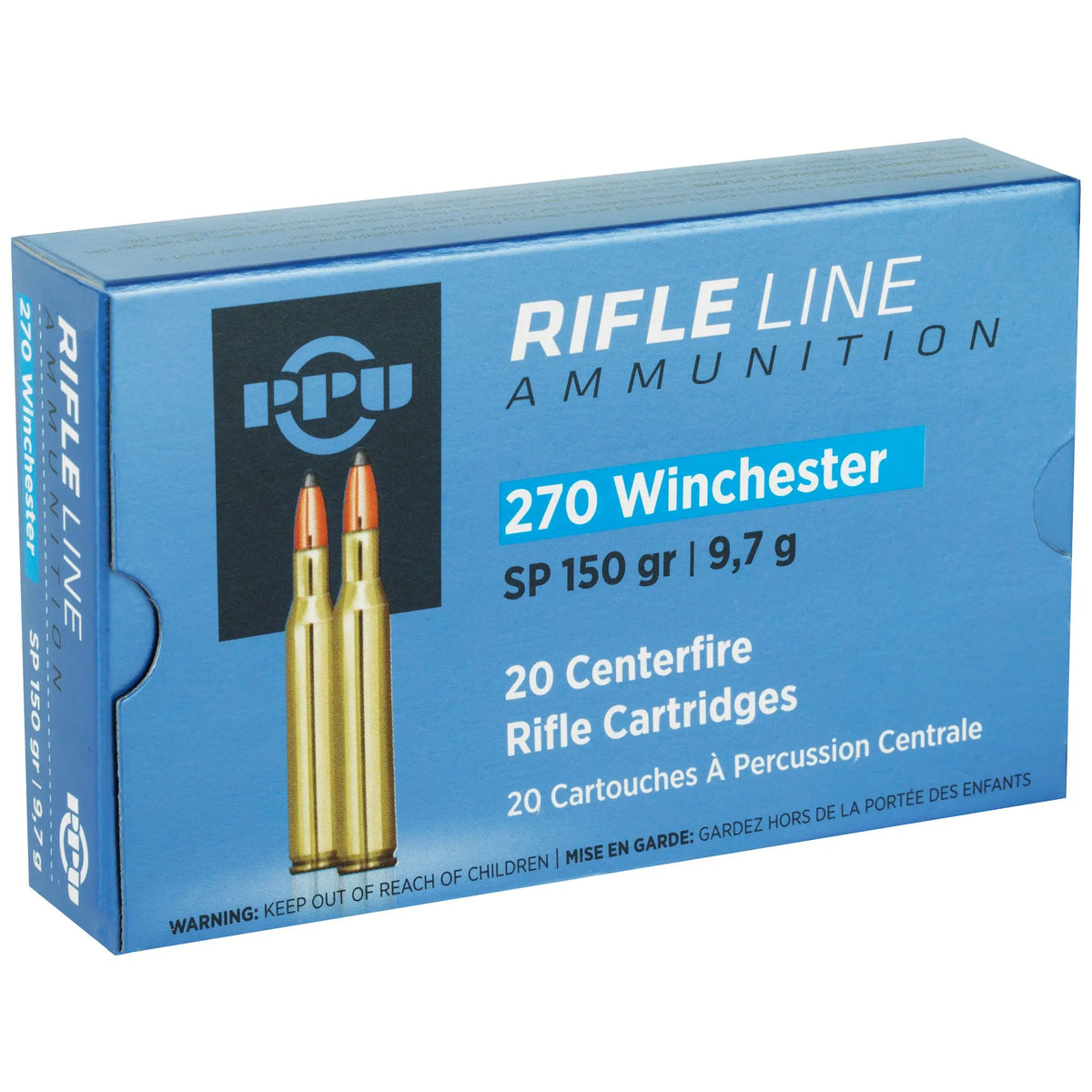 PPU 270WIN SP 150GR 20/200 - American Ordnance