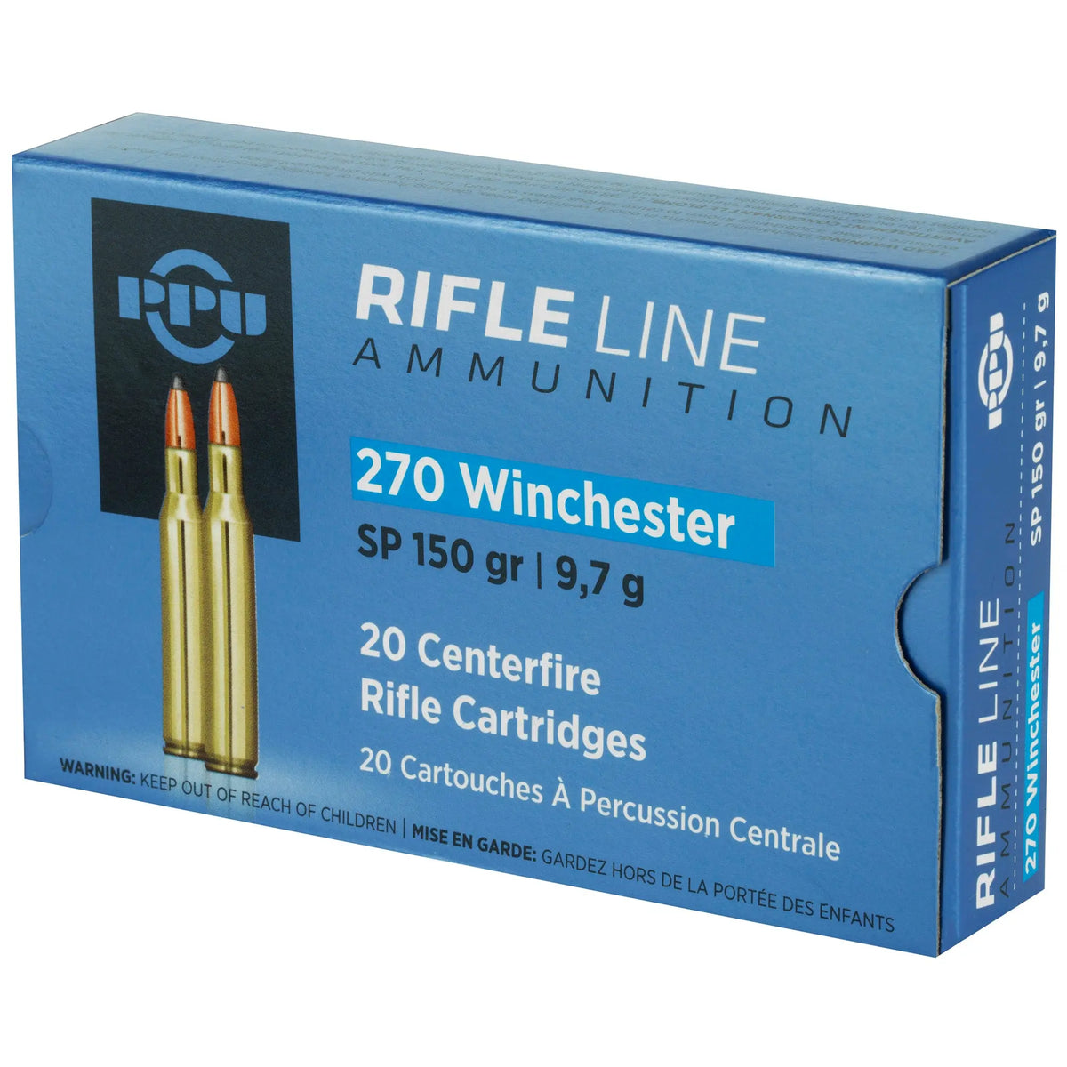 PPU 270WIN SP 150GR 20/200 - American Ordnance