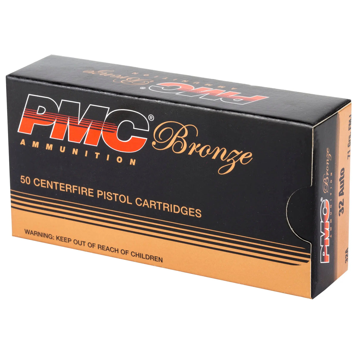 PMC BRNZ 32ACP 71GR FMJ 50/1000 - American Ordnance