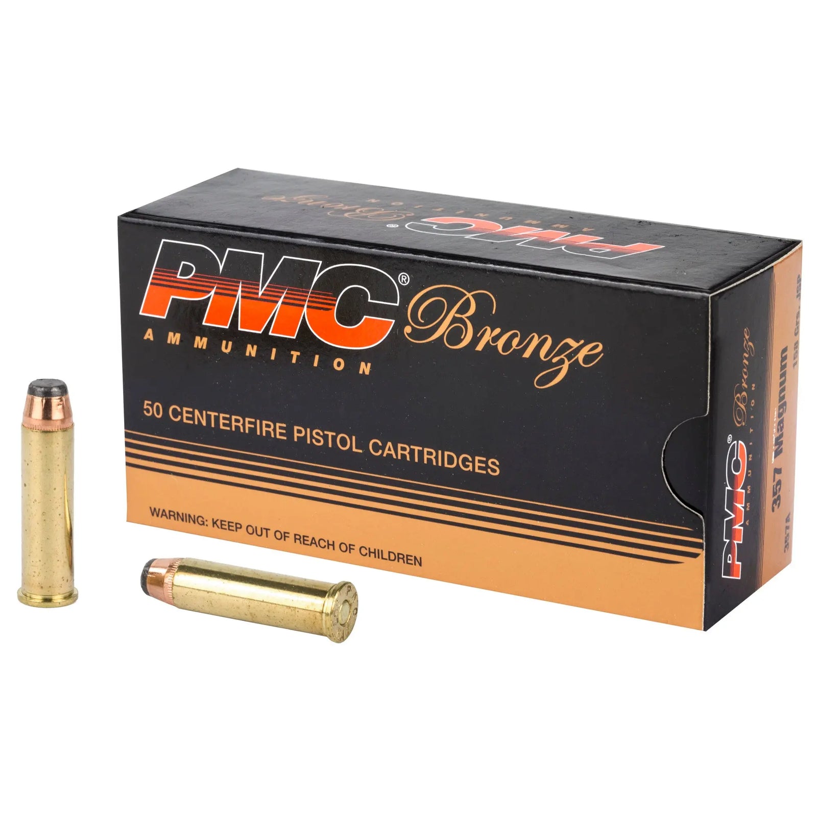 PMC BRNZ 357MAG 158GR JSP 50/1000 - American Ordnance